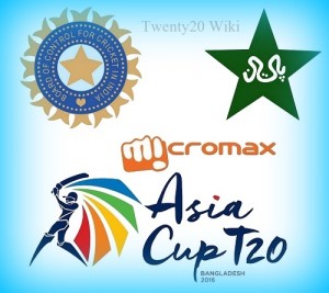 India vs palistan 2016 asia cup