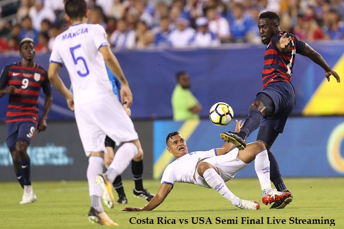 Costa Rica vs USA Live Streaming Semi Final Match Preview, CONCACAF