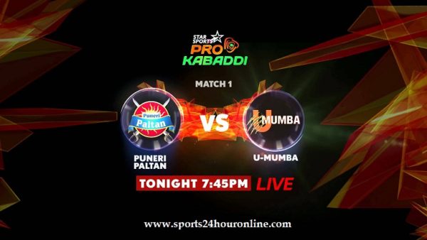 U Mumba vs Puneri Paltan Live Streaming