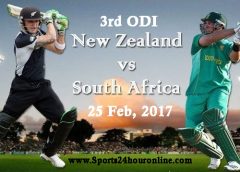 NZ vs SA 3rd ODI