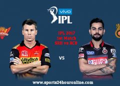 SRH vs RCB 1st Match IPL 2017