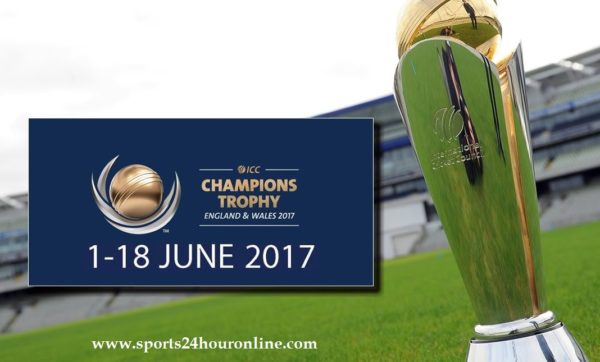 ICC Champions Trophy 2017 Matches Schedule