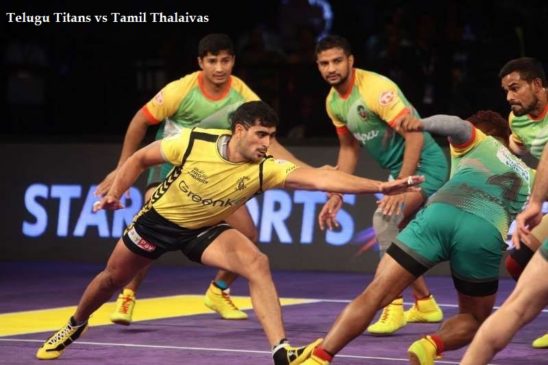 Telugu Titans vs Tamil Thalaivas Live Streaming