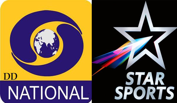 IND vs AUS - Australia Tour of India 2017 Live Streaming on Star Sports and DD National TV Channels