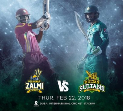 PSZ vs MS Live Streaming First Match of PSL 2018 - Peshawar Zalmi vs Multan Sultans
