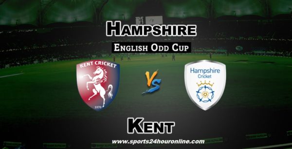 KENT vs Ham Live Streaming South Group T20 Blast 2018