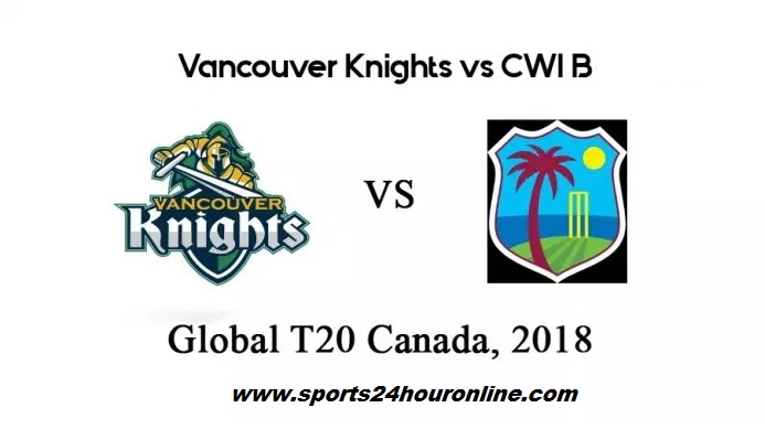 VCK vs CWIB Live Streaming PlayOff 1 - Global T20 Canada 2018