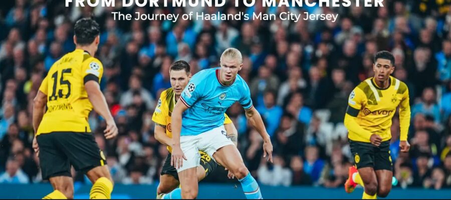 From Dortmund to Manchester_ The Journey of Haaland's Man City Jersey